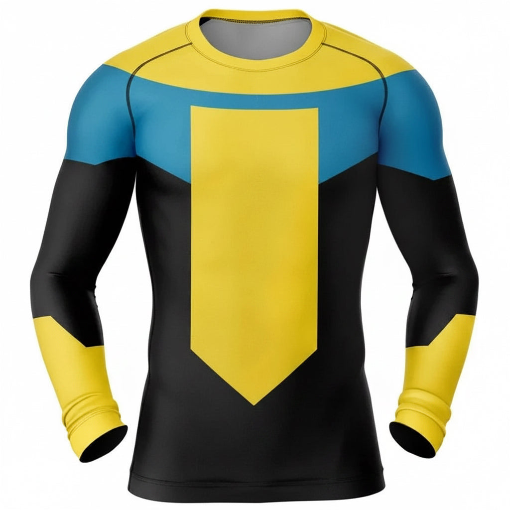 Invincible Cosplay Rash Guard Diving T Shirt BJJ Rashguard Long Short Sleeve Clothing Men Women Viltrumite Gym Shirt Costume